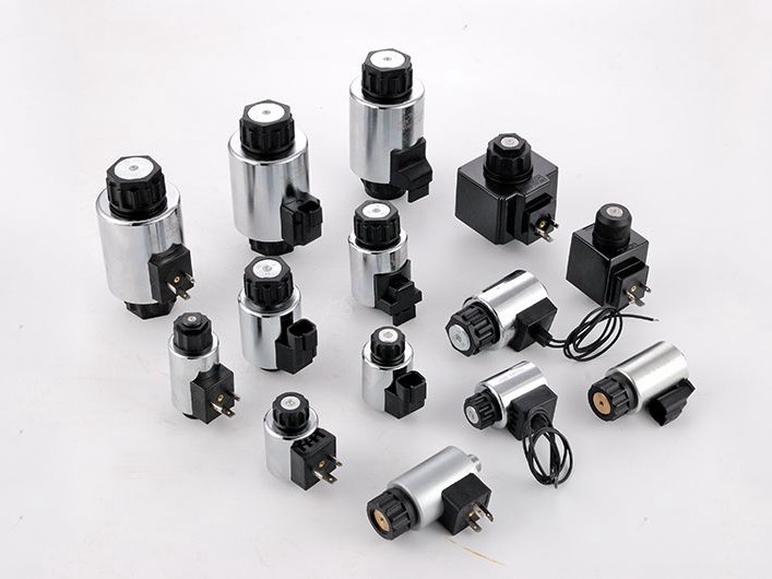 Solenoid hidup/mati untuk hidraulik